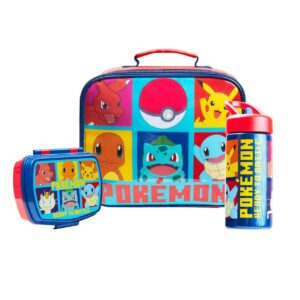 Pokemon Lonchera Red 3 Piezas - Imagen 1