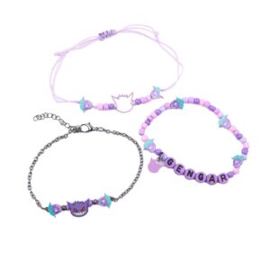 Pokemon Pulsera Floral Gengar 3 Pack - Imagen 2