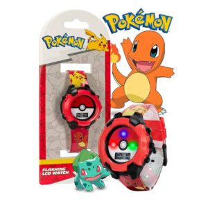 Pokemon Reloj Digital LCD Pokeball Niños - Imagen 1