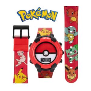 Pokemon Reloj Digital LCD Pokeball Niños - Imagen 4