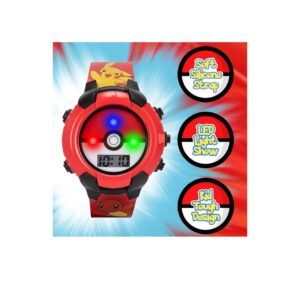Pokemon Reloj Digital LCD Pokeball Niños - Imagen 5