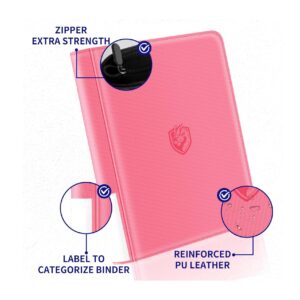 Folder Toploder Pink 9 Pocket 324 Cartas + 20 Toploder - Imagen 3
