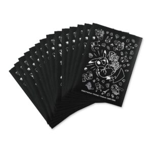 Fundas Para Cartas Estilo Cómic De Pikachu Pika Pika 65 Fundas - Imagen 1