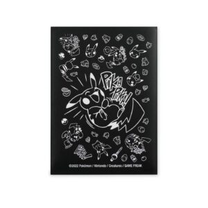 Fundas Para Cartas Estilo Cómic De Pikachu Pika Pika 65 Fundas - Imagen 2