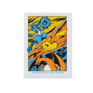 Fundas Para Cartas Pokémon Battle Start 65 Fundas - Imagen 2