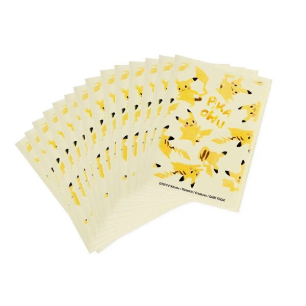Fundas Para Cartas Pokemon Pikachu 65 Fundas 1