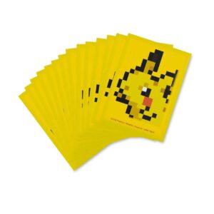 Fundas Para Cartas Pokemon Pixel De Pikachu 65 Fundas - Imagen 1