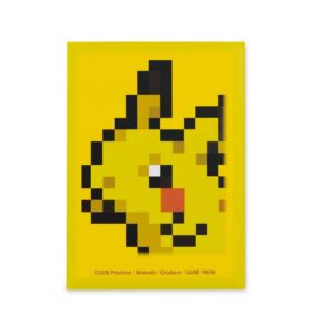 Fundas Para Cartas Pokemon Pixel De Pikachu 65 Fundas - Imagen 2