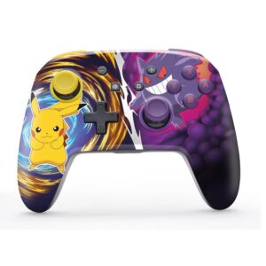 Mando Para Nintendo PowerA Pikachu Gengar Inalambrico - Imagen 2