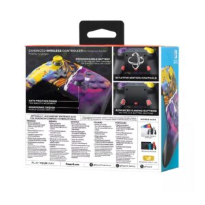 Mando Para Nintendo PowerA Pikachu Gengar Inalambrico - Imagen 7