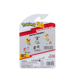 Pokemon Battle Figure Jazwares Pack Tepig Pikachu - Imagen 4