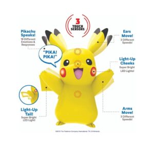 Pokemon Figura Pikachu Con Sonido y Movimiento - Imagen 5