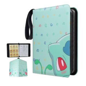 Pokemon Folder 9 Pocket 900 Cartas Bulbasaur - Imagen 1