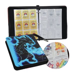 Pokemon Folder 9 Pocket 900 Cartas Charizard Fuego X Y - Imagen 4