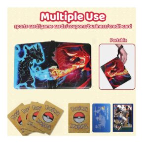 Pokemon Folder 9 Pocket 900 Cartas Charizard Fuego X Y - Imagen 6