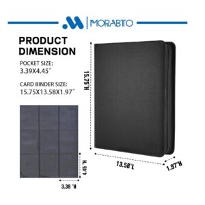 Pokemon Folder Toploder 9 Pocket 324 Cartas Black - Imagen 3