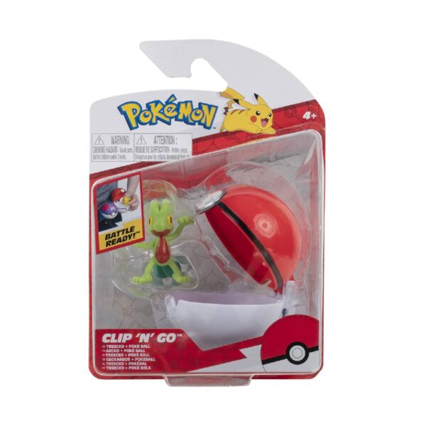 Pokémon Jazwares Clip 'n' Go Treecko 1