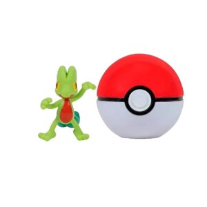 Pokémon Jazwares Clip 'n' Go Treecko - Imagen 3