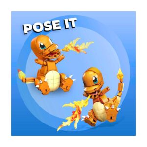 Pokemon Mega Construccion Charmander 180 Piezas - Imagen 4