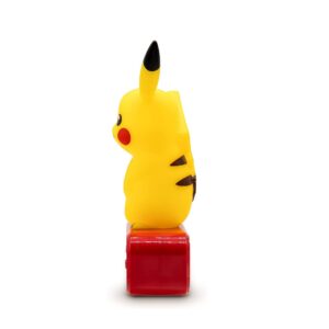 Pokemon Pikachu Con Lampara y Reloj Despertador - Imagen 3