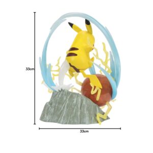 Pokemon Pikachu Deluxe Estatua Light FX - Imagen 5
