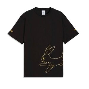Pokemon Puma Polo Umbreon Estampada Adulto Talla S - Imagen 1