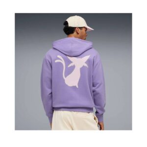 Pokemon Puma Sudadera Con Capucha Estampada Espeon Adulto Talla M - Imagen 6