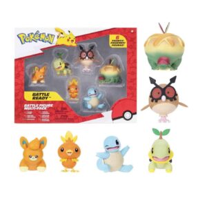 Pokemon Set De 6 Figuras de Batalla - Imagen 1