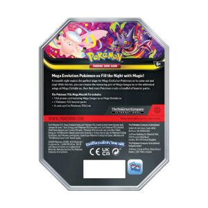 Pokemon TCG Mega Moonlit Tin Español C/u - Imagen 5