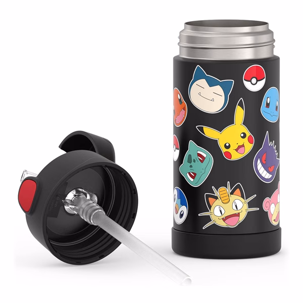 POKEMON THERMOS BOTELLA DE ACERO