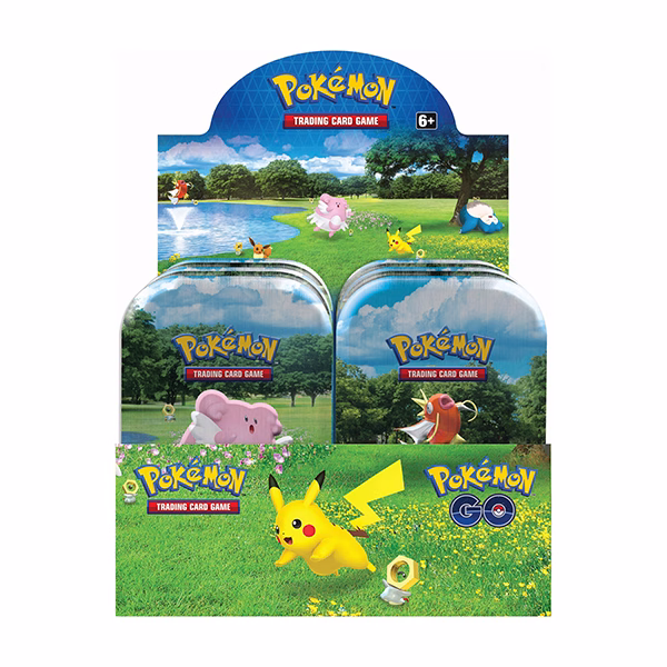 Pokemon Go TCG Tin Caja Completa 10 Unidades