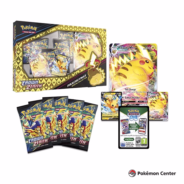 Pokemon TCG Crown Zenith Special Collection Pikachu VMAX Español