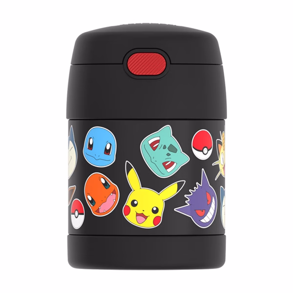 POKEMON THERMOS FUNTAINER TARRO DE COMIDA PARA NIÑOS