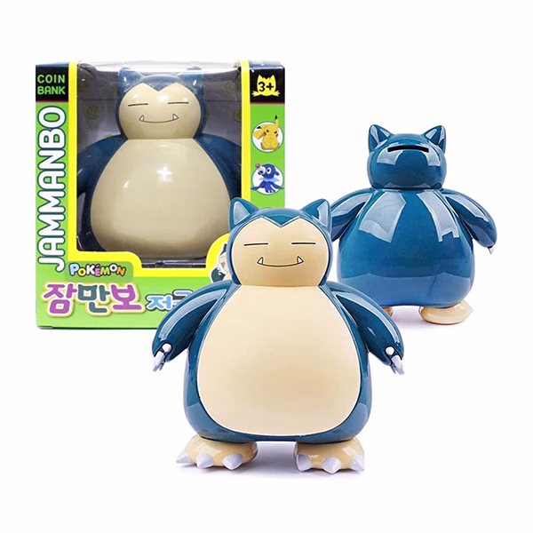 Pokemon Alcancia Snorlax Exclusivo Japon