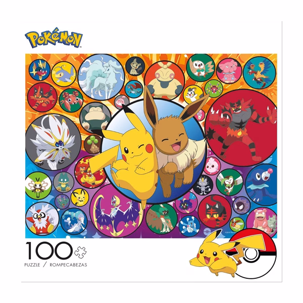 POKEMON ROMPECABEZA BUFFALO ALOLA 100 PIEZAS