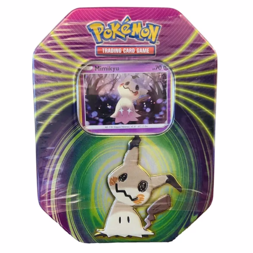 Pokemon TCG Mimikyu Lata Exclusivo Ingles - Imagen 1