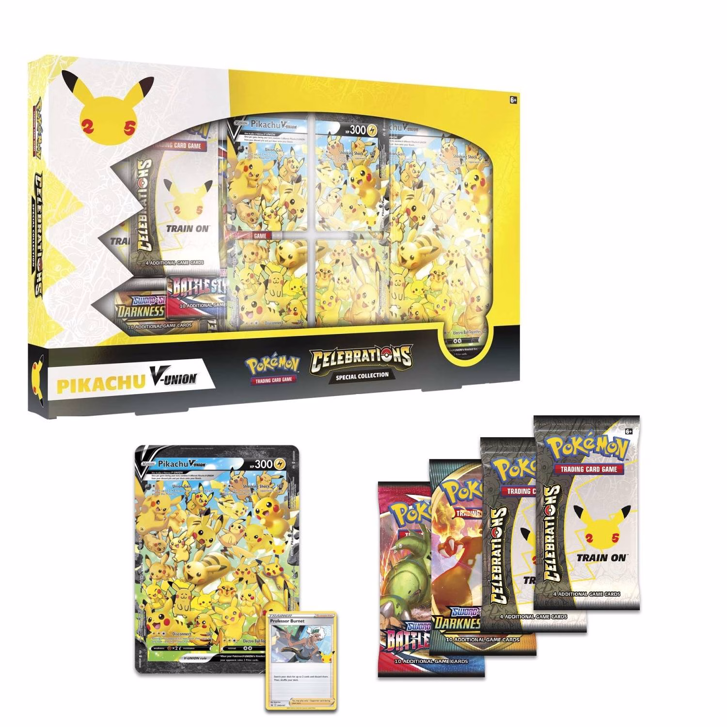 Pokemon Anniversary Celebrations Pikachu V-Union