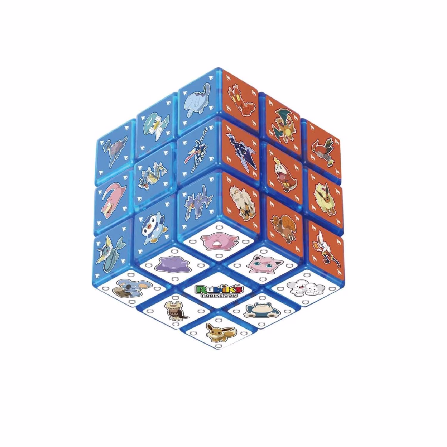Pokémon Cubo Rubik Versión Azul
