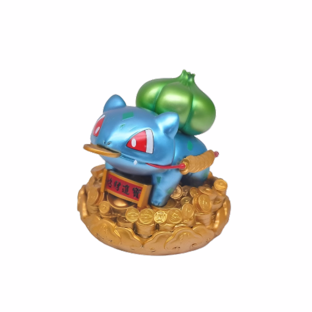 Pokemon Estatua Bulbasaur de La Suerte