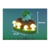 Pokemon Figura Bulbasaur Lampara - Imagen 9