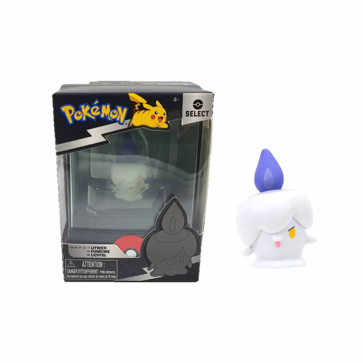 Pokemon Figura Select Litwick 5cm