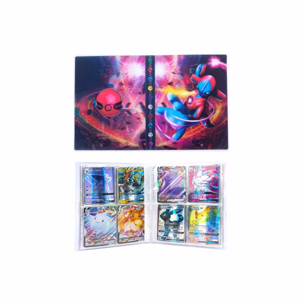 Pokemon Folder 4 Bolsillos Capacidad 240 Cartas Deoxys
