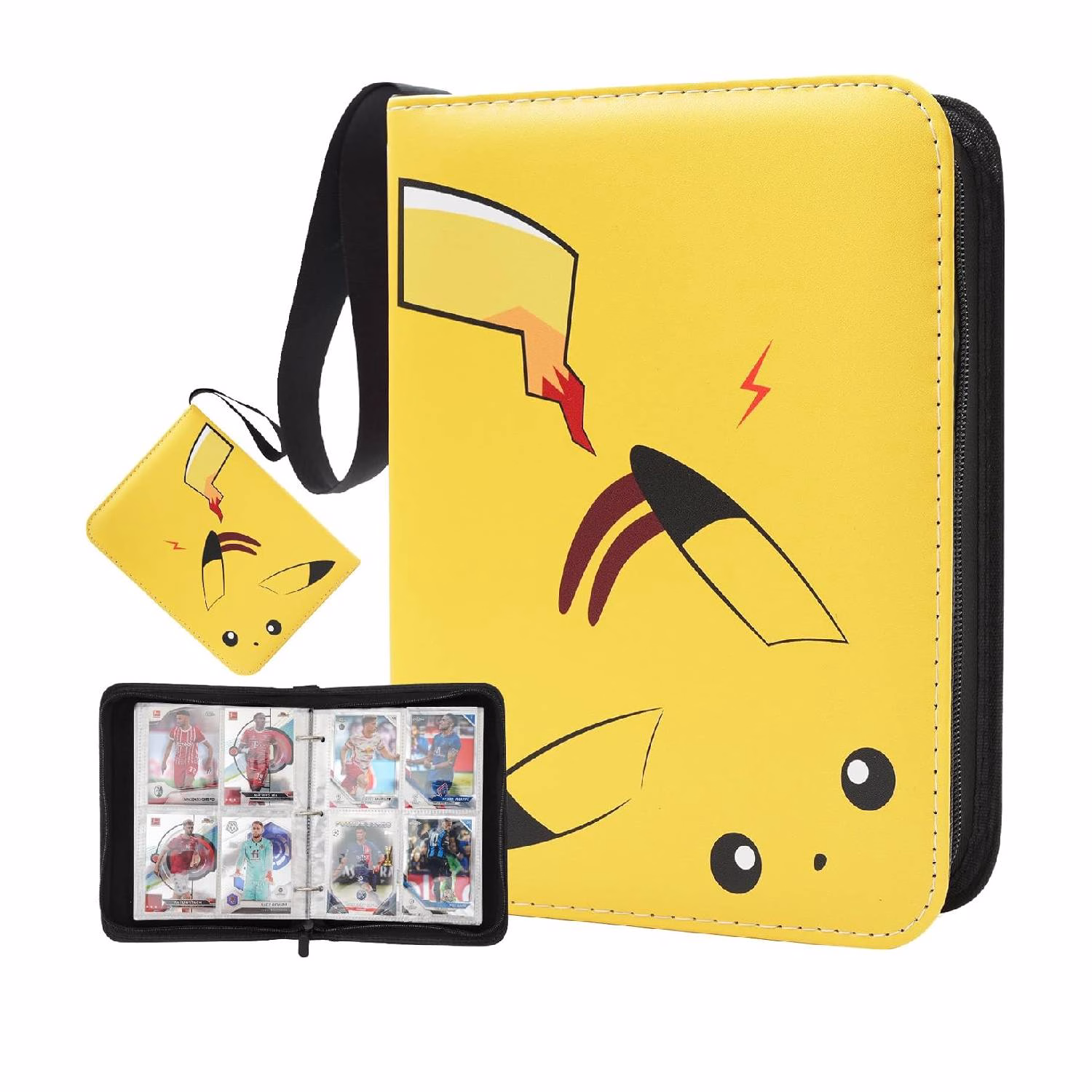 Pokemon Folder 4 Pocket 440 Cartas Pikachu