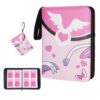 Pokemon Folder 4 Pocket Sylveon Pink 480 Cartas