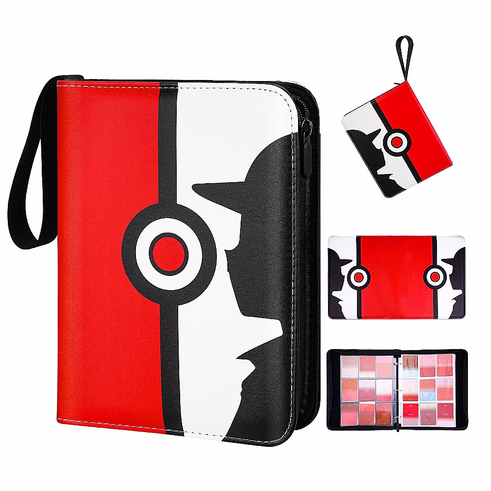 Pokemon Folder 9 Pocket Ash Pokebola 900 Cartas