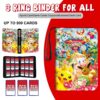 Pokemon Folder 9 Pocket Pikachu Eevee Friends 900 Cartas - Imagen 3