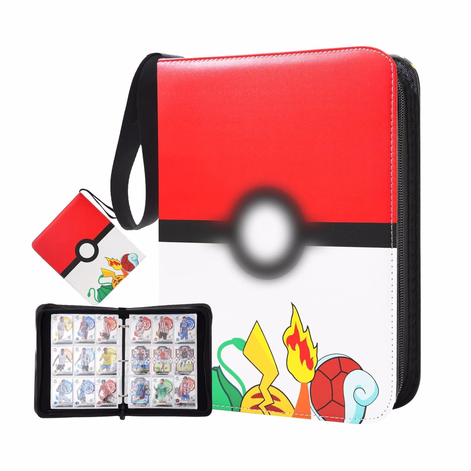 Pokemon Folder 9 Pocket Pokeball 900 Cartas