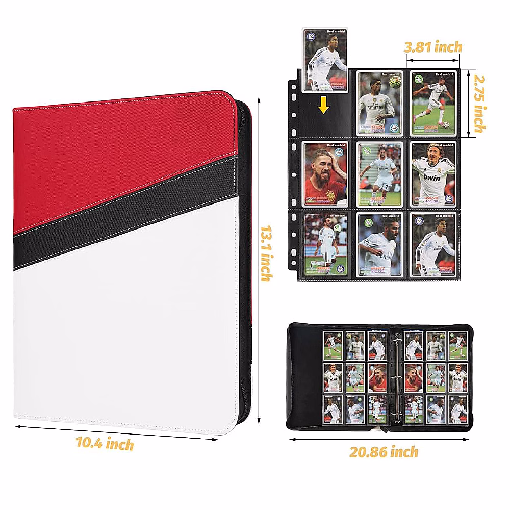 Pokemon Folder 9 Pocket Ultra Pro pokeball 720 cartas