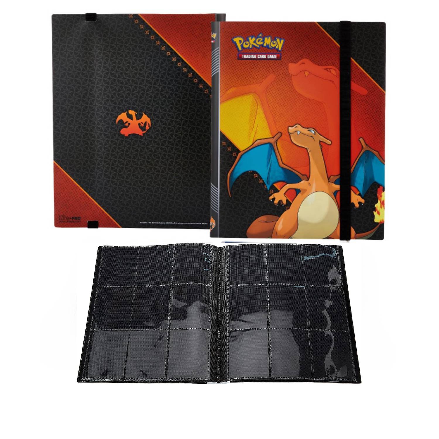 Pokemon Folder Ultra Pro Charizard 360 Cartas
