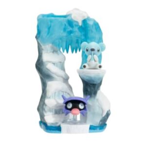 Pokemon Jazwares Select Ambiente De Glaciar Nevado - Imagen 2